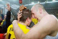 JUBEL  beim Meister  BVB Koller /Rosicky