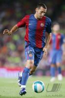 Fussball, Primera Division, Barcelona: ZAMBROTTA Einzelaktion