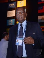 FUSSBALL 63. FIFA  Kongress auf Mauritius 2013: Vizepraesident Issa HAYATOU (Kamerun, FIFA-Exekutivkomitee und CAF Praesident)