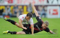 Fussball 1. Bundesliga  Saison 2011/2012:  VfB Stuttgart - Bayer Leverkusen