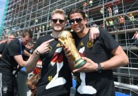 Fussball WM 2014: Weltmeister Deutschland in Berlin