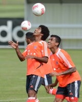 Fussball 1. Bundesliga 12/13: Training beim FC Bayern Muenchen