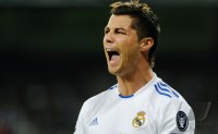 Fussball Champions League  Saison 2010/2011: JUBEL  Cristiano RONALDO  (Real Madrid)