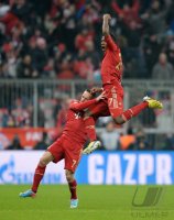 FUSSBALL INTERNATIONAL CHL VIERTELFINALE 12/13: FC Bayern Muenchen - Juventus Turin