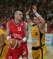 Basketballl 1. Bundesliga  Walter Tigers Tuebingen - Rheinenergie Koeln