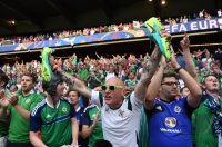 Fussball Europameisterschaft Achtelfinale 2016: Wales - Nordirland