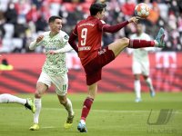 Fussball 1. Bundesliga Saison 21/22: FC Bayern Muenchen - SpVgg Greuther Fuerth