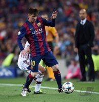 Fussball CHL 14/15 Halbfinale: Lionel Messi (Barca)
