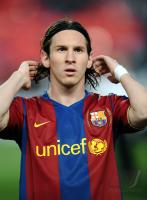 Fussball CHL  Halbfinale:  MESSI (FC Barcelona)