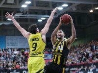 Basketball 1. Bundesliga 17/18 Hauptrunde: Walter Tigers Tuebingen - MHP RIESEN Ludwigsburg