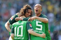 Fussball 1. Bundesliga Saison 2010/2011: Bremen - Dortmund