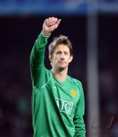 Fussball CHL  Halbfinale:  Van der Sar (Manchester United)