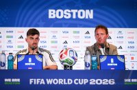 Fussball WM 2026 Deutschland -  Paraguay, Pressekonferenz,