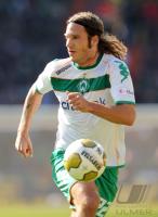 FUSSBALL 1. BUNDESLIGA: Bremen, FRINGS Einzelaktion
