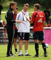 Fussball 1. Bundesliga: Training beim FC Bayern Muenchen