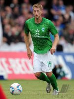 Fussball 1. Bundesliga, Testspiel: Werder Bremen, HUNT am Ball