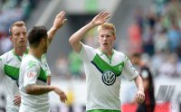 Fussball 1. Bundesliga Saison 2015/2016: VfL Wolfsburg - Eintracht Frankfurt