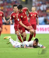 FUSSBALL WM 2014, Gruppenphase: Spanien - Chile