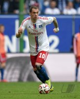 Fussball, 1. Bundesliga  Saison 2014/2015: Hamburger SV - FC Augsburg