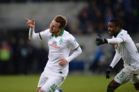 Fussball  1. Bundesliga  13/14: JUBEL Philipp Bargfrede (SV Werder Bremen)