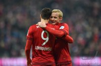 Fussball 1. Bundesliga Saison 15/16: FC Bayern Muenchen -  SV Werder Bemen