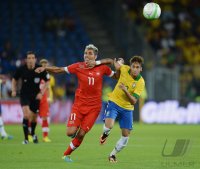 Fussball International Laenderspiel: Schweiz - Brasilien