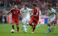 Fussball  1. Bundesliga Saison 2013/2014: FC Bayern Muenchen - Borussia Moenchengladbach