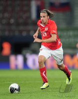Fussball International  Testspiel:  Martin Harnik (Oesterreich)  am Ball