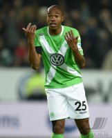 Fussball, 1. Bundesliga  Saison 2014/2015: VfL Wolfsburg - FC Bayern Muenchen