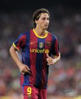 FUSSBALL International :  Zlatan Ibrahimovic (FC Barcelona)