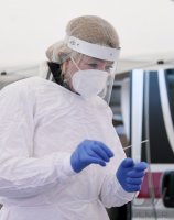 Kostenlose Corona-Schnelltests in Tuebingen: Aerztin Dr. Lisa Federle