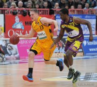 Basketball 1. Bundesliga 2012/2013:  Walter Tigers Tuebingen -Phoenix Hagen