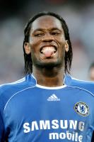 Fussball Barclays Premiership: Chelsea, DROGBA