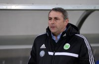 Fussball DFB Pokal Viertelfinale 13/14: Manager Klaus Allofs (VfL Wolfsburg)