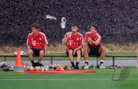 Fussball 1. Bundesliga 11/12: FC Bayern Muenchen Training in Doha