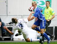 Fussball Ligapokal: Schalke - Karlsruhe