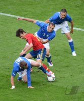 Fussball International Europameisterschaft 2012: Spanien - Italien