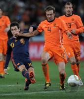 FUSSBALL WM 2010  FINALE:  Holland - Spanien