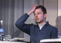 Dehoga Podium Tuebingen Bundestagswahl 2024: Florian Zarnetta (SPD)