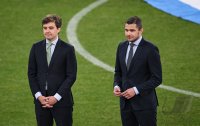 Fussball 1. Bundesliga 24/25: FC Bayern Muenchen feiert die 34. Deutschen Meisterschaft