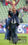 Fussball Bundesliga: Leverkusen - Bochum, Jubel Bochum