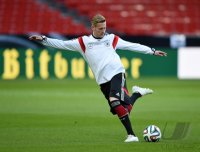 Fussball Training Deutsche Nationalmannschaft: Andre Hahn (Deutschland)