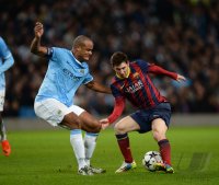Fussball International CHL Saison 13/14: Manchester City - FC Barcelona