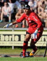 FUSSBALL 1. Bundesliga 2013/2014: Torwart Diego Alves (Valencia CF)