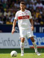 FUSSBALL, 1. BUNDESLIGA, VfB Stuttgart: DELPIERRE Einzelaktion