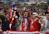 FUSSBALL INTERNATIONAL CHL VIERTELFINALE 12/13: Juventus Turin - FC Bayern Muenchen