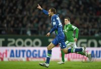 Fussball, 1. Bundesliga  Saison 2014/2015: SV Werder Bremen - VfL Wolfsburg
