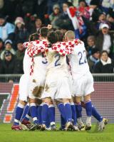 Fussball International Kroatien - Argentinie
