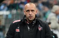 Fussball 2. Bundesliga:  Trainer Holger Stanislawski (1. FC Koeln)