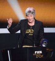 Fussball International  Frauen -Trainerin des Jahres 2012 Pia Sundhage (Schweden)